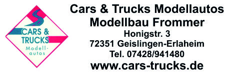 Cars & Trucks Modellbau Frommer-Logo