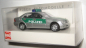 Preview: Busch 49108 MB C-Klasse Limousine Polizei Rheinland-Pfalz silber/grün 1:87 HO