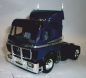 Preview: Wiking MB Werbemodell B6 600 00 07 MB SK 1850 2-achs Solozugmaschine blau 1:43