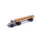 Preview: Wiking 094703 Büssing 8000 Langholztransporter 1950 - 1956 steingrau 1:160 Spur N