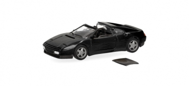 Herpa 025300-002 Ferrari 348 ts nero 1:87 Spur H0