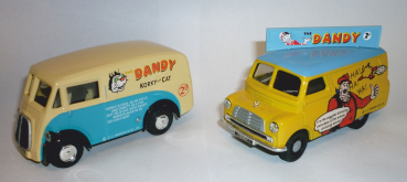 Preview: Corgi 98759 2er Set Morris J Van + Bedford C A Van Comic Classics "Dandy" ca. 1:43
