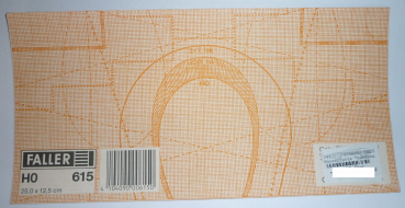 Preview: Faller 170615 Mauerplatte Sandstein 25,0 x 12,5 cm 1:87 Spur H0