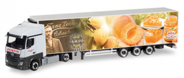 Herpa 308878 MB Actros Streamspace Kühlkoffer-Lowlinersattelzug "125 Jahre Zentis" 1:87 HO