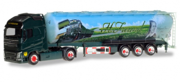 Herpa 309806 Volvo FH Globetrotter XL Silosattelzug "Spedition Freund" 1:87 Spur HO