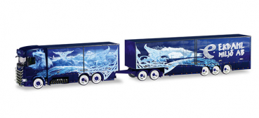 Herpa 309844 Scania CS 20 HD Eurocombi "Ekdahl / Arctic Griffin" (S) 1:87 Spur HO