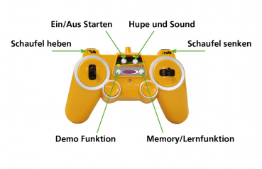Jamara 410005 Radlader 440 1:20 2,4 GHz mit Sound RTR Elektro