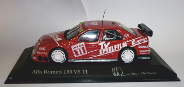 Minichamps 430940211 Alfa Romeo 155 V6 TI DTM 1994 TV Spielfilm Team Schübel Christian Danner 1:43