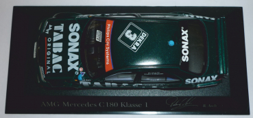 Preview: Minichamps 430943303 MB C-Klasse DTM 1994 Tabac-Original Sonax Team AMG Roland Asch 1:43