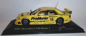 Minichamps 430943315 MB C-Klasse DTM 1994 ProMarkt Team Zakspeed Jörg van Ommen 1:43