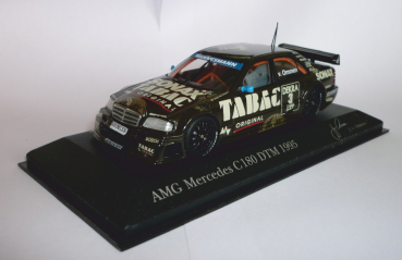 Preview: Minichamps 430953303 MB C-Klasse DTM 1995 UPS-Original Tabac-Sonax Team AMG Jörg van Ommen 1:43