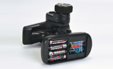 Carson 500500054 Reflex Wheel Pro 3 LCD 2,4 GHZ 3-Kanal Drehknopf-Fernsteuerset