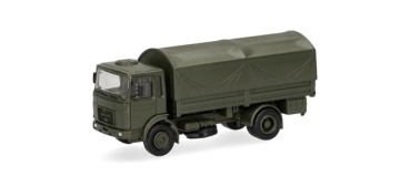 Herpa Military 747394 MAN F8 2-achs Pritsche-/Planen-LKW Bundeswehr 1:87 Spur H0