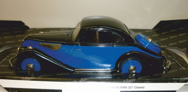 Schuco Classic 00021 BWM 327 Coupe blau/schwarz 1:18
