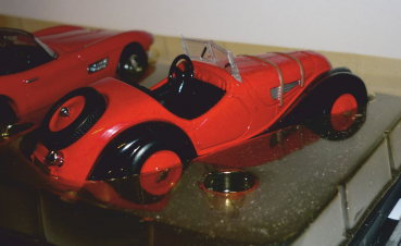 Schuco 04259 3-teiliges BMW Roadster Set rot 1:43