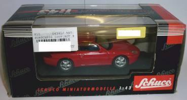 Schuco 04341 Porsche 911 (996) Coupe rot 1:43