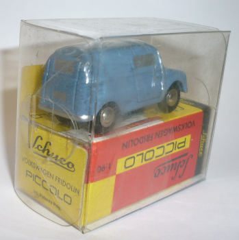 Preview: Schuco Piccolo 05091 VW Fridolin Kastenwagen blau 1:90