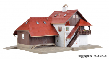 Preview: Vollmer 9050 Bahnhof "Berwang" Bausatz 1:87 Spur H0