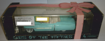 Vitesse cars of the fifties Cadillac Eldorado Cabrio türkis 1:43