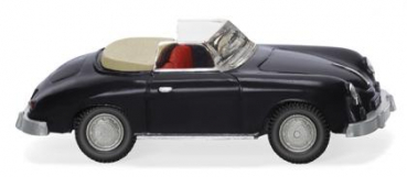 Wiking 016039 Porsche 356 Cabrio 1955 - 1959 schwarz 1:87 Spur H0