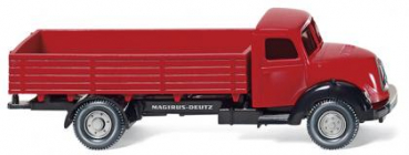Wiking 042601 Magirus Sirius 2-achs Pritschen-LKW 1958 - 1967 rot 1:87 Spur H0