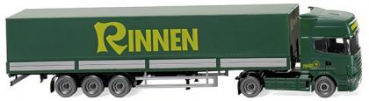 Wiking 051804 Scania R 420 Topline Pritsche-/Planensattelzug "Rinnen" 1:87 HO