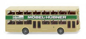 Wiking 073004 MAN SD 200 Doppeldeckerbus 1973 - 1985 Berlin "Möbel Hübner" 1:87 Spur H0