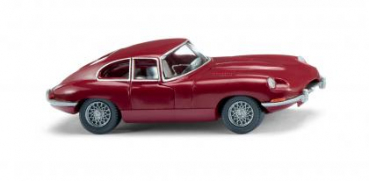 Wiking 080303 Jaguar E-Type Coupe 1961 - 1975 purpurrot 1:87 Spur H0