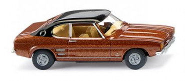 Wiking 082108 Ford Capri I 1969 - 1972 kupferbraunmet. mit schwarzem Dach 1:87 Spur H0
