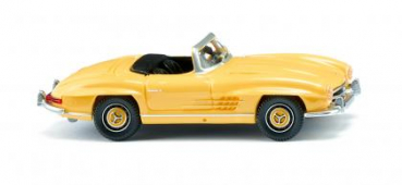Wiking 083409 MB 300 SL Roadster 1957 - 1963 gelb 1:87 Spur H0