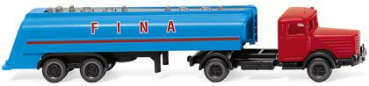 Wiking 098242 Büssing 8000 Tanksattelzug 1950 - 1956 "Fina" 1:160 Spur N