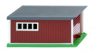 Wiking 114005 Zubehör PKW-Garage "Schwedenhaus" 1952 - 1965 1:87 Spur H0