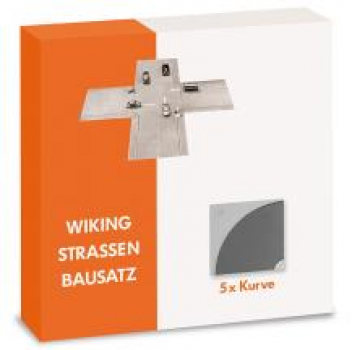 Wiking 119903 Zubehör Straßenbausatz 5 Stück Kurven 1:87 HO Bausatz
