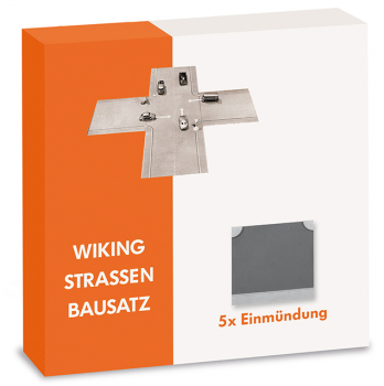 Wiking 119904 Zubehör Straßenbausatz 5 Stück Einmündungen 1:87 HO Bausatz