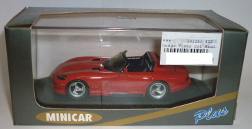 Minicar Plus 30115 Dodge Viper RT / 10 rot 1:43 Handarbeitsmodell