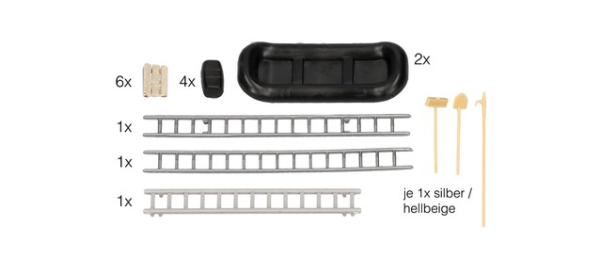 Herpa 054560 Feuerwehrzubehör V 1:87 Spur H0