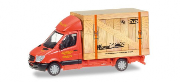 Herpa 093286 MB Sprinter mit Kofferaufbau "Spedition Wirtz" 1:87 HO