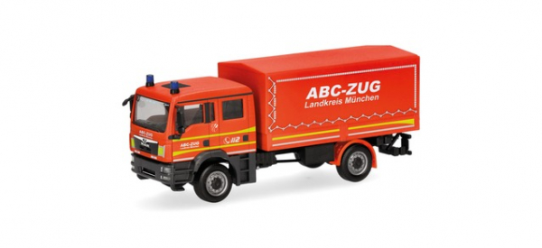 Herpa 099080 MAN TGM MzKW Feuerwehr ABC-Zug Landkreis München 1:87 Spur H0