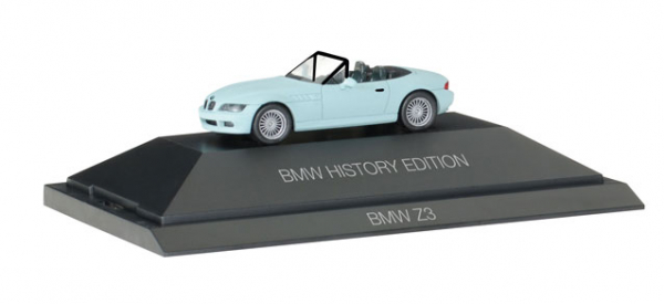 Herpa 102032 BMW Z3 hellgrün "BMW History Series" PC-Modell 1:87 HO