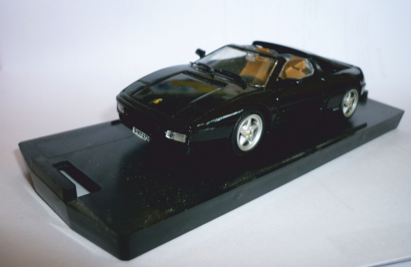 Bang 8003 Ferrari 348 ts Targa Straßenversion schwarz 1:43