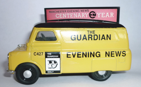 Corgi Classic 96900 Bedford Dormobile Kasten The Guardian Evening News ca. 1:43