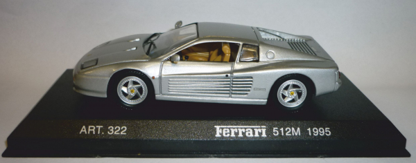 Detail Cars 322 Ferrari 512 M 1995 silbermet. 1:43