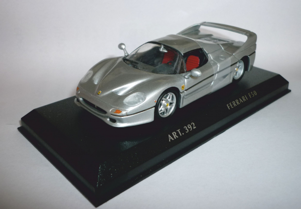 Detail Cars 392 Ferrari F50 Coupe 1995 silbermet. 1:43