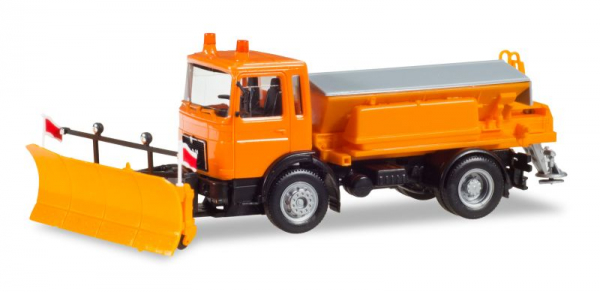 Herpa Basic 309547 MAN F8 Winterdienstfahrzeug Kommunaldienst 1:87 Spur HO