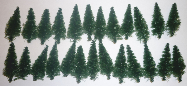 Heki 2049 Stecktannen Silbertannen ca. 5,5 cm - 25 Stück