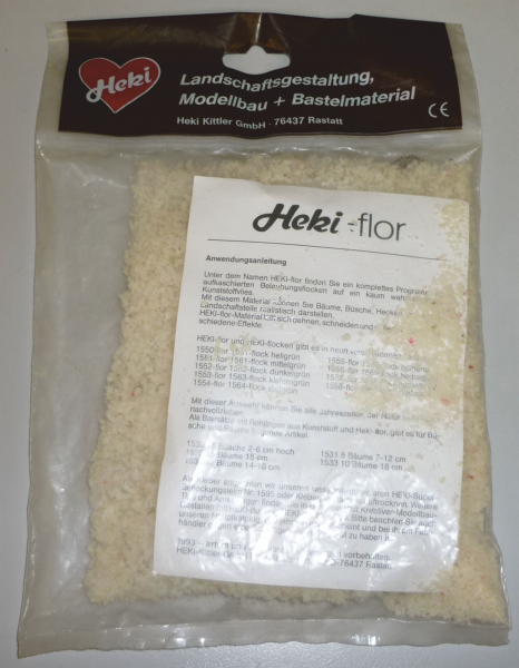 Heki 1555 Heki-flor Beflockungsvlies blühend  ca. 14 x 14 cm