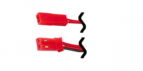 Jamara 091112 Zubehör BEC Kabelset Buchse + Stecker vergoldet