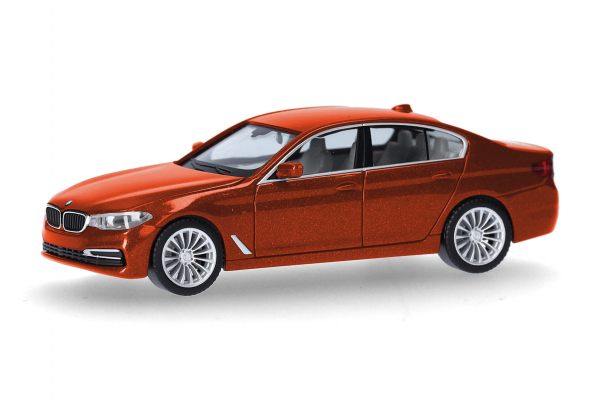 Herpa 430692-006 BMW 5er (G30) Limousine valenciaorange 1:87 Spur H0