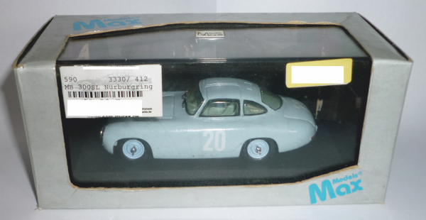 Max Models 3330 MB 300 SL Nürbrugring 1952 H. Lang 1:43