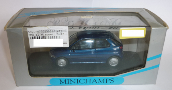Minichamps 430023001 BMW E1 Studie blaumet. 1:43